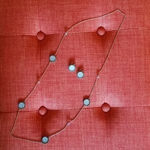 Necklace and earring set